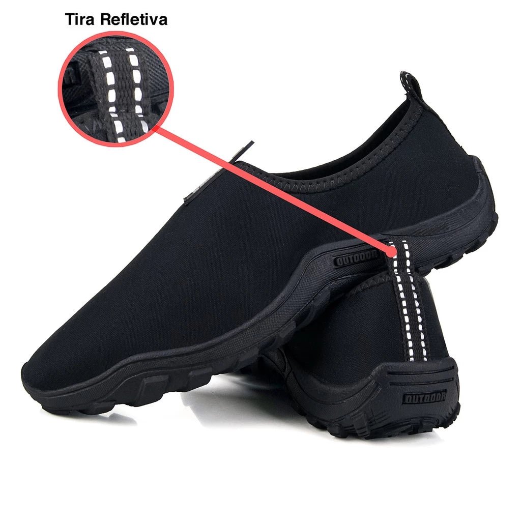 Sapatilha Aquática Náutica Unissex em Neoprene - TOP Viagem